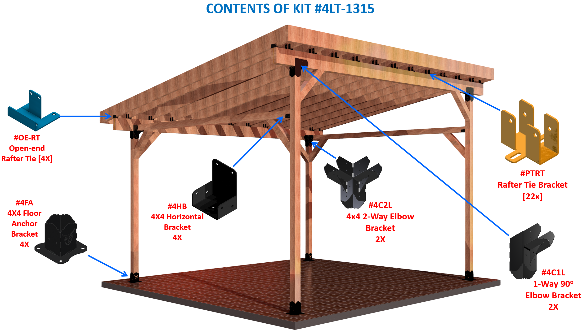 Heavy Duty Diy Universal Rafter Tie Bracket