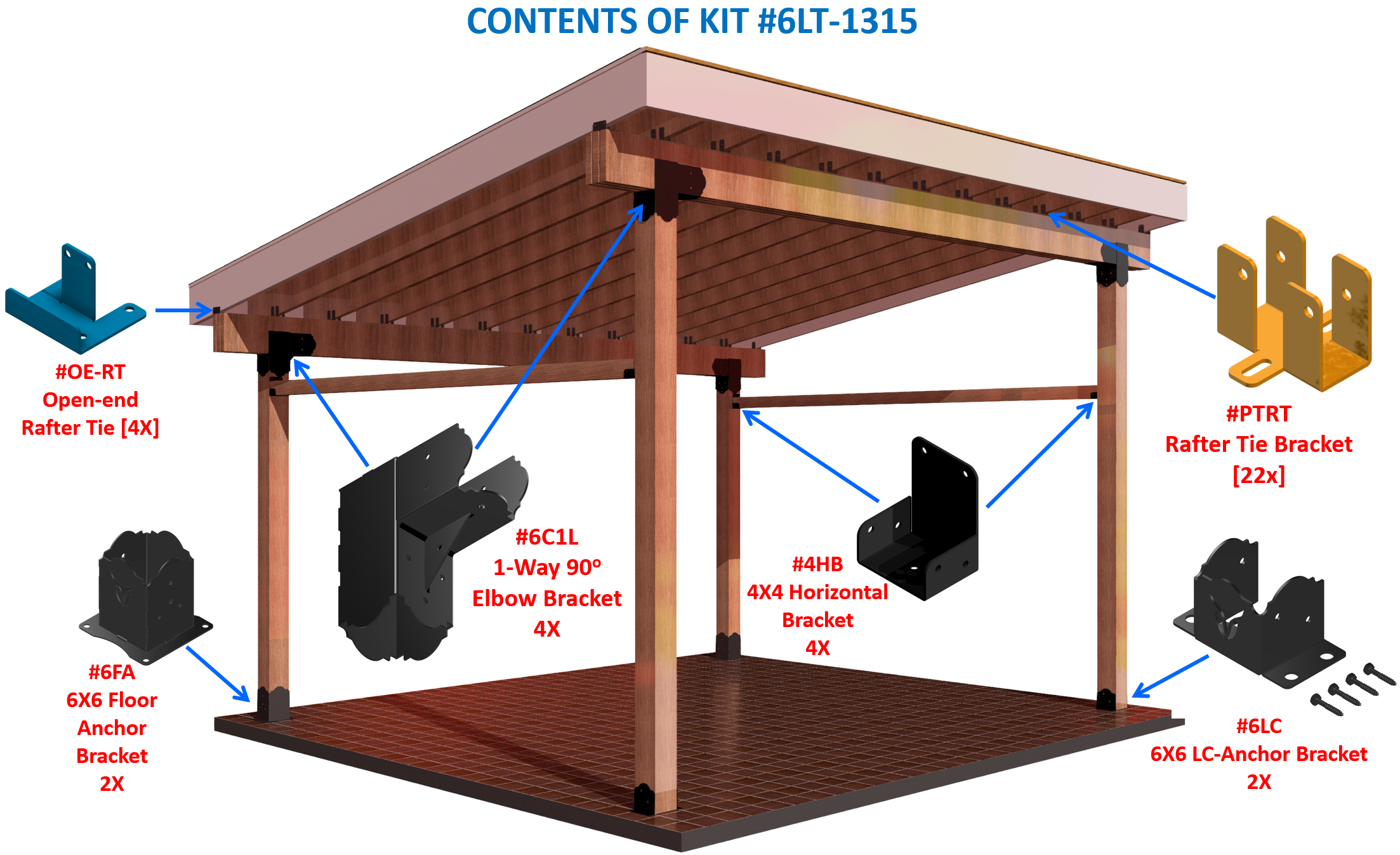 Heavy Duty Diy Universal Rafter Tie Bracket