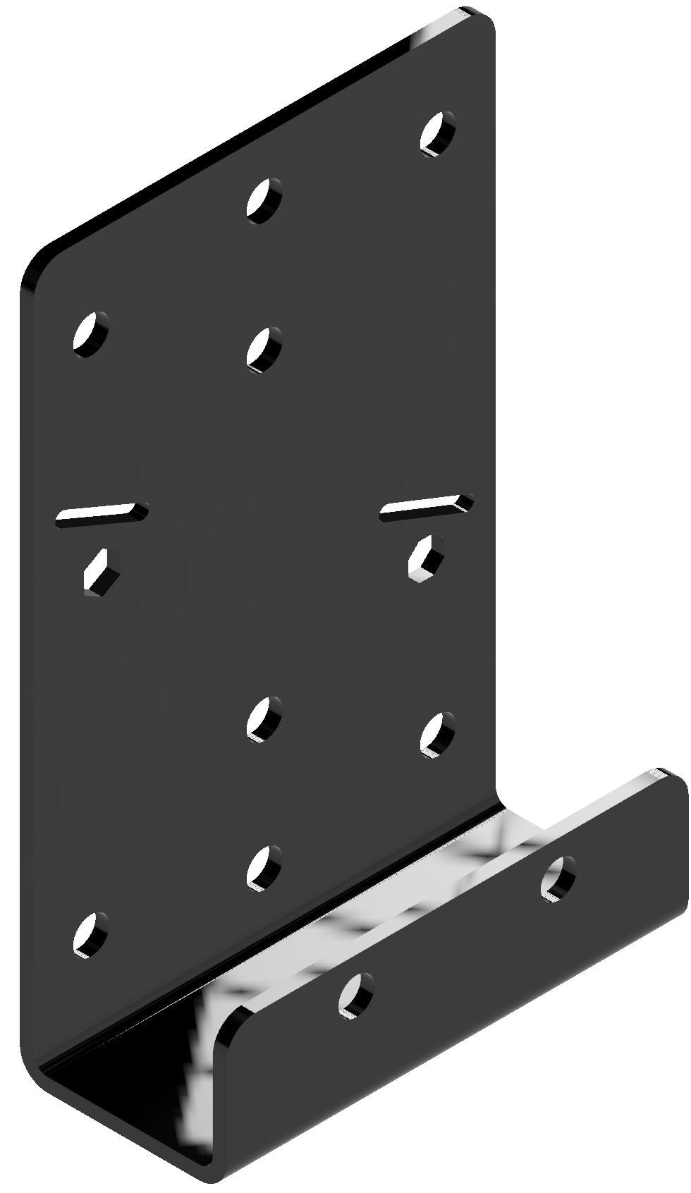 Metal Corner Bracket Designed for Sturdy Support in Construction Projects and Woodworking Applications