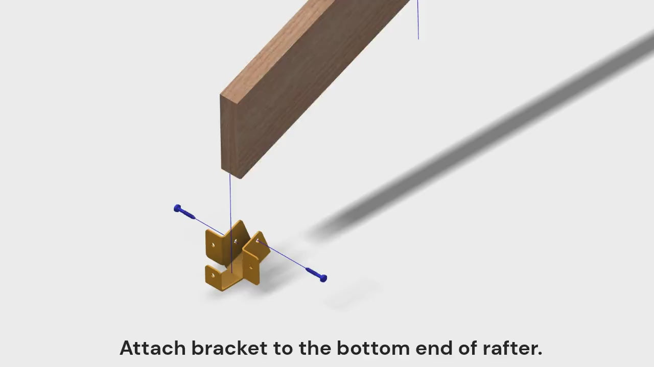 roof skirt bracket installation instructions