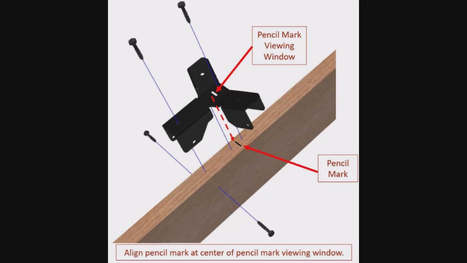 octagon crosstie bracket installation instructions